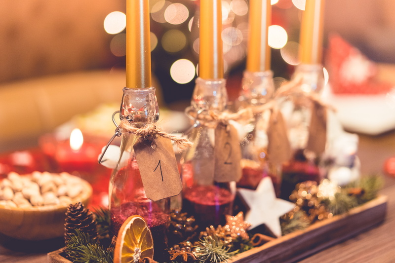holiday, large group of objects, christmas market, glass, celebration, christmas ornament, decoration, lemons, christmas, container, gift, 4K, selective focus
