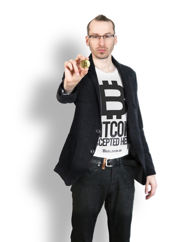 cut out, text, holding, one person, western script, crypto-currency, indoors, communication, men, monetary units, coin, crypto, currency, young adult, btc