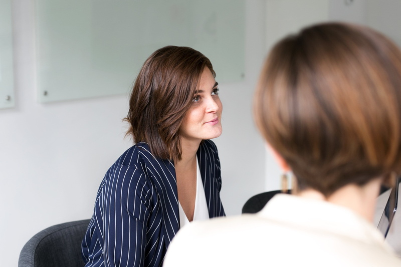 Team, Friends, rear view, Office, beauty, talking, listening, Women, healthcare and medicine, mature women, beautiful woman, 4K, woman, Teamwork, young women