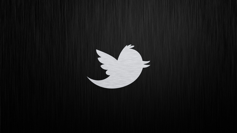 twitter, logo, minimalist, 1080P, background, black, black background