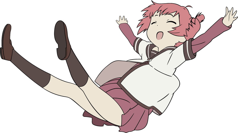 2K, anime girls, Yuru Yuri, creativity, cut out, body part, thumb, thumbs up, hand sign, representation, gesturing, human hand, school uniform, one person
