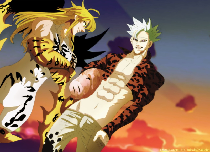 Meliodas (The Seven Deadly Sins), Hawk (The Seven Deadly Sins), Demon King (The Seven Deadly Sins), Anime, 1080P, The Seven Deadly Sins, Ban (The Seven