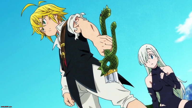 Anime, The Seven Deadly Sins, Elizabeth Liones, 1080P, Meliodas (The Seven Deadly Sins)