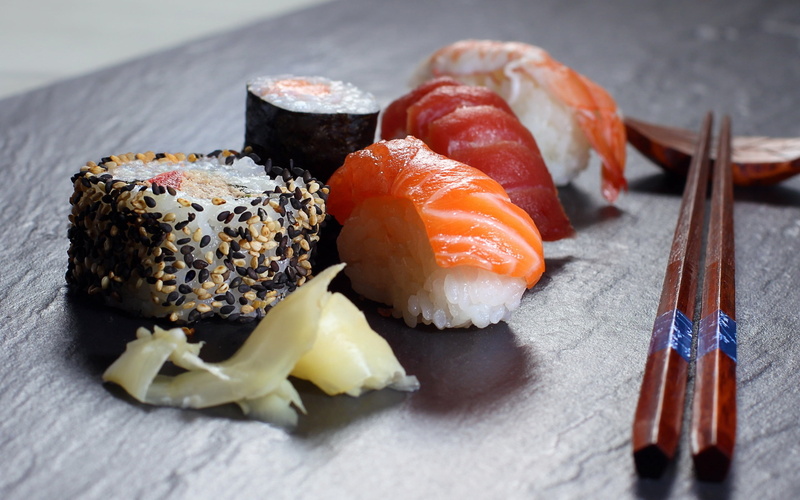 meal, seaweed, sashimi, lunch, japanese Culture, wellbeing, backgrounds, gourmet, cultures, slice, appetizer, dinner, seafood, table, 2K, dieting, food