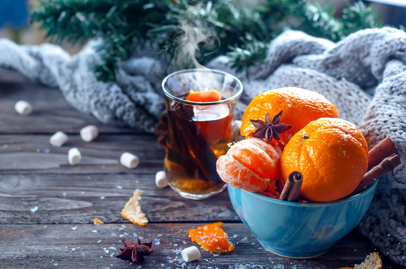 cocktail, slice, heat, branch, Xmas, wood - Material, glass - Material, tea, cultures, cup, yellow, fruits, drink, Christmas, juice, food, sweet Food, comfort