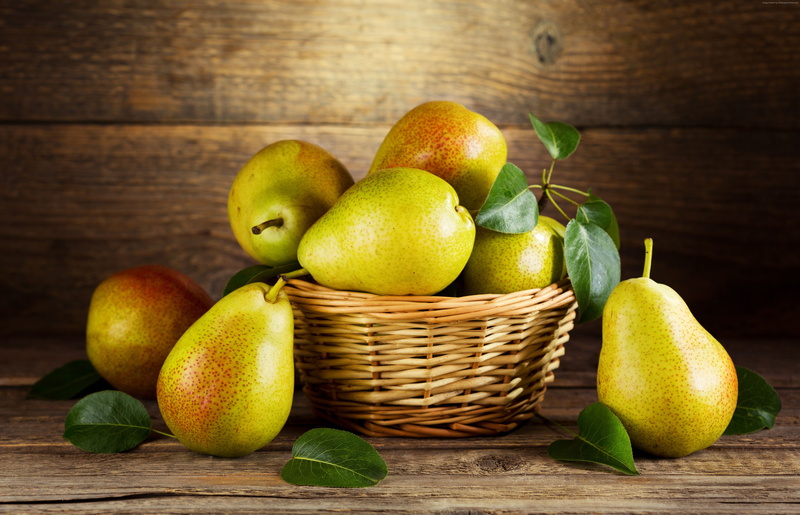 5k, fruit, pear, 4K