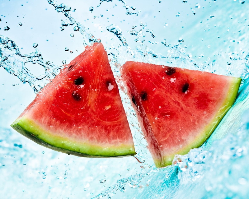 dieting, 720P, part Of, sweet Food, wellbeing, dessert, citrus Fruit, watermelon, slices, no People, splashing, spray, slice, vitamin, organic, juice