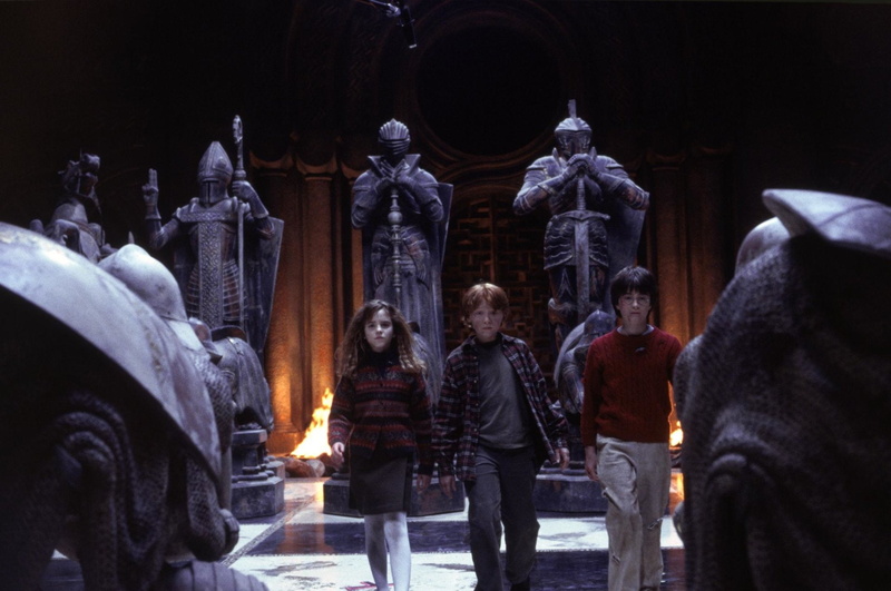 Harry Potter and the Philosophers Stone, Hermione Granger, Harry Potter, Ron Weasley, 1080P, Daniel Radcliffe, Rupert Grint, Emma Watson