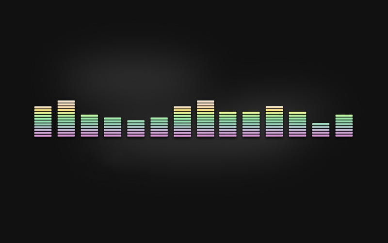 equalizer, background, black, black background, colorful, 1080P
