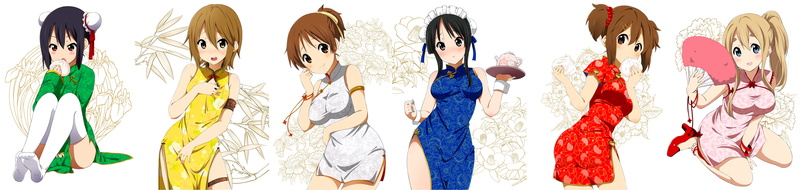 anime girls, Hirasawa Ui, Kotobuki Tsumugi, Tainaka Ritsu, Nakano Azusa, Hirasawa Yui, anime, K-ON!, 4K, Akiyama Mio