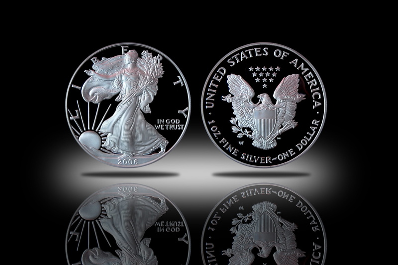 no people, silver eagle, animal, economy, numismatic, luxury, money, circle, variation, transparent, reflection, representation, value, close-up, coin