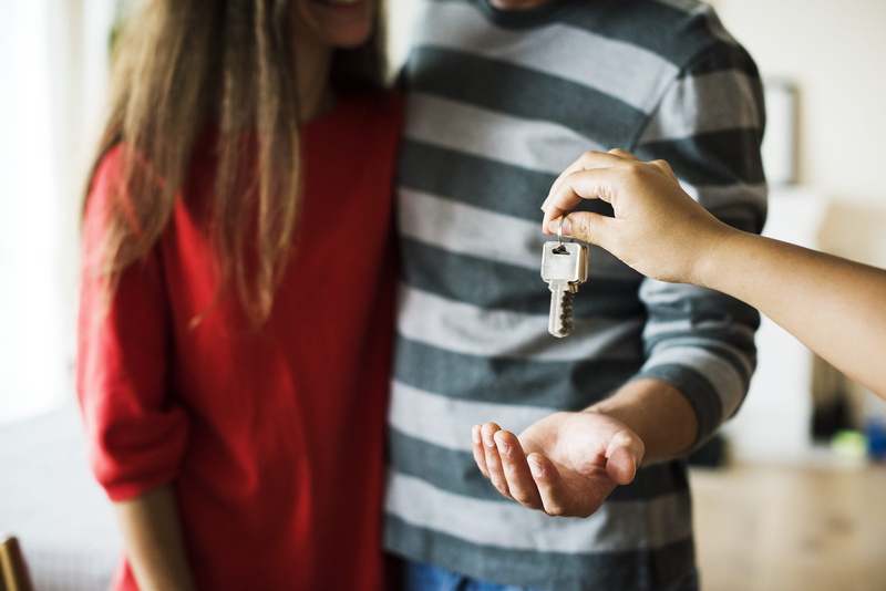 adult, giving, hand, women, midsection, food and drink, human hand, couple, together, holding, man, real estate, casual clothing, key, young women, property