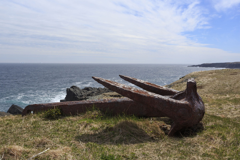risk, rusty, race, day, danger, white, atlantic, object, plant, maritime, warning, old, sky, historic, no people, horizon over water, tourism, newfoundland