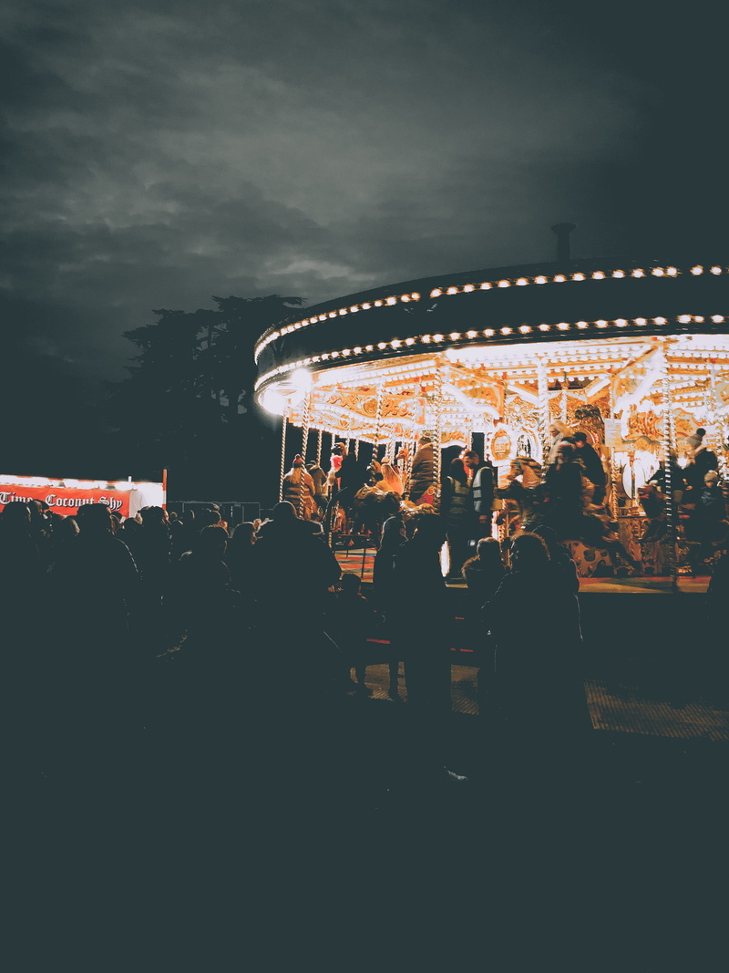 leeds castle, dark, carousel, illuminated, united kingdom, lifestyles, night, 4K, leisure activity, standing, adult, arts culture and entertainment, lovelife
