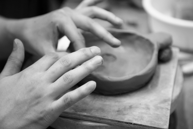 5K, young adult, one person, focus on foreground, porcelain, love, human hand, human body part, indoors, positive emotion, emotion, selective focus, traditional