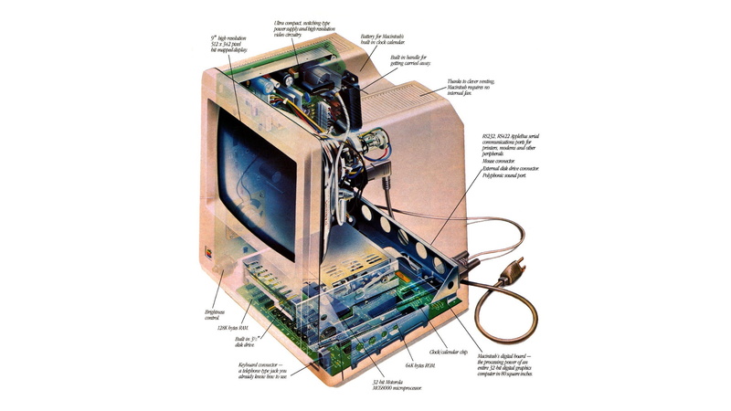 Apple Inc., art, macintosh, history, Computers, technology, 1080P, apple, hd, x, inc