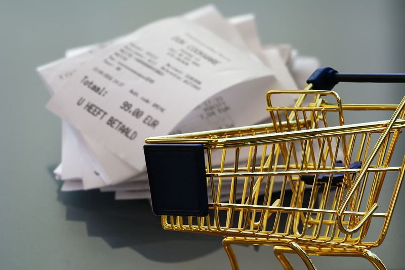 indoors, studio shot, music, equipment, retail, consumerism, lot, shopping cart, miniature, table, business, paper, man made, still life, purchasing, food