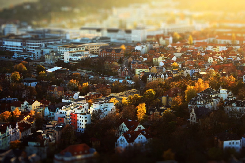 s, Deutschland, panorama, 1080P, Thuringia, germany, houses, Buildings, Autumn, Jena, city