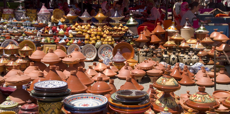 lot, lighting equipment, sale, for sale, ceramics, outdoors, morocco, collection, pottery, small business, retail, no people, meknes, retail display, jar