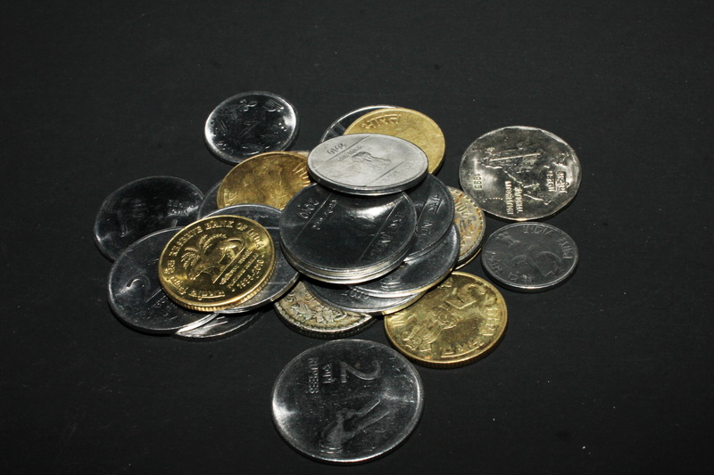 economy, money, finance and economy, still life, indian, coins, investment, business, large group of objects, 5K, high angle view, savings, no people