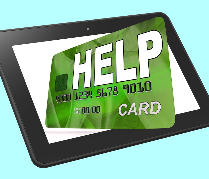 wireless technology, showing, device screen, helping, giving, contribute, digital composite, assist, bank card, financial, indoors, bank, digital tablet