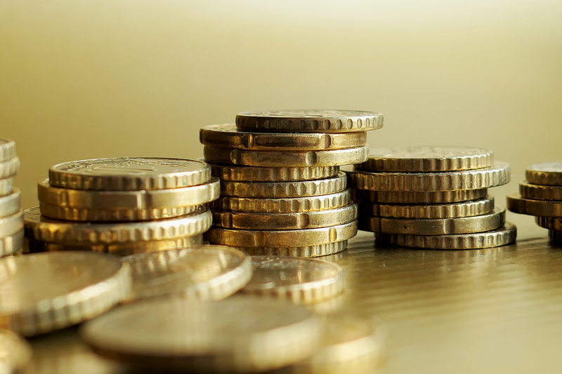 group of objects, table, bank, colored, wealth, euro cent, 5K, coin, euro, cent, financial, investment, gold colored, monetary, selective focus, specie