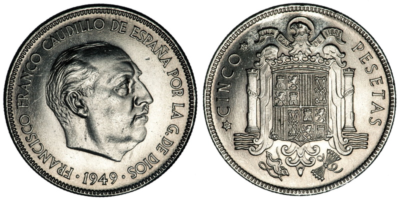 western script, numismatic, still life, payment, no people, old, art and craft, cash, old-fashioned, change, number, female likeness, Pesetas, paper currency