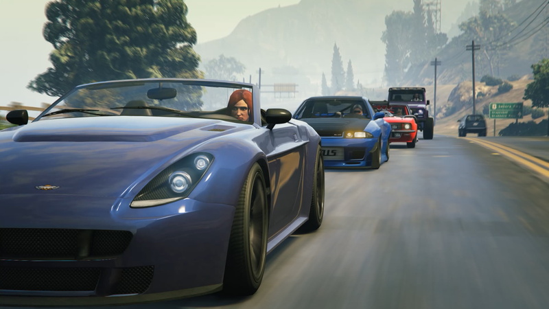 JFred, Grand Theft Auto V PC, Rockstar Games, Grand Theft Auto Online, video games, Rockstar Editor, Grand Theft Auto V Online, PC gaming, Elegy Retro Custom