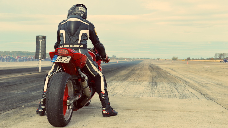 sky, outdoors, Drag Racing Romania, transportation, travel, one person, crash helmet, riding, Romania, cloud - sky, headwear, full length, mode of transportation