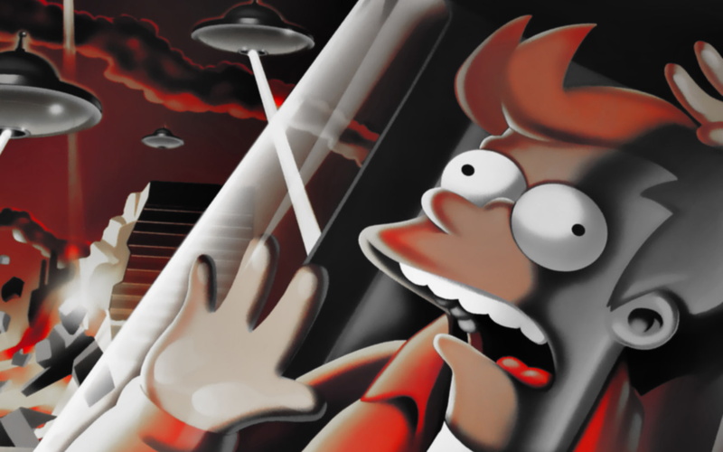 fry, 720P, hd, cartoon/comic, futurama