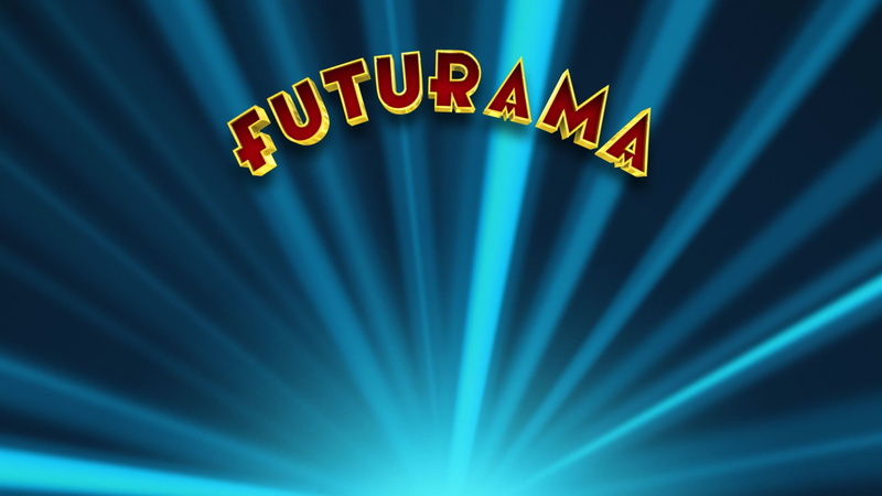 logo, 1080P, Futurama, Cartoon, Blue