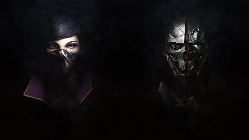 mask, x, Video Games, honda, dishonored, 3840x2160 px, px, art, video, motorcycles, games, 4K, dishonored 2, hd