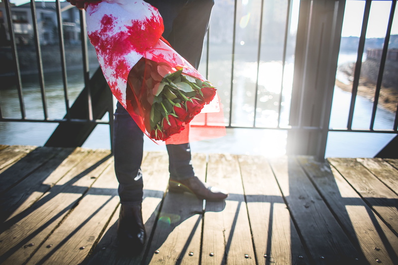 saint valentine, shadow, leather shoes, valentines, top, one Person, adult, Bridge, adults only, valentines day, walking, low section, footpath, outdoors