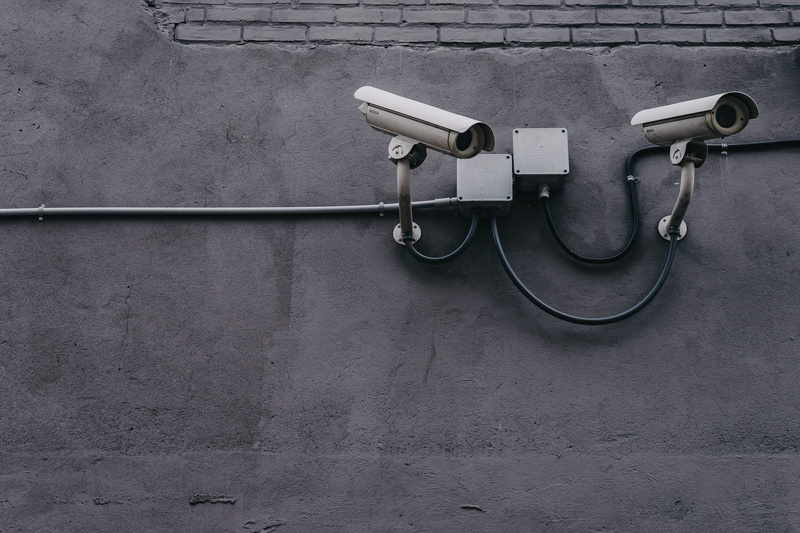 control, safety, wall - building feature, data, cyber, safe, law, outdoors, surveillance, pavement, wall, architecture, gray, security, 5K, steel, security camera