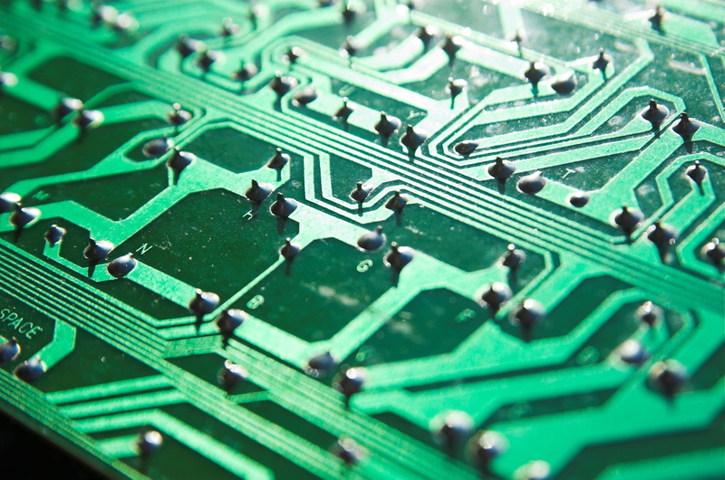 2K, Network, circuit, no people, cpu, green, close-up, hardware, macro, cyber, Internet, pc, connection, selective focus, mac, Cyber, mother board, board