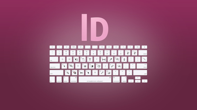 shortcuts, indesign, 2K, adobe