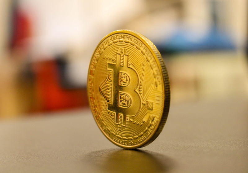 business, financial, extreme close-up, crypto, savings, technology, electronics, cryptocurrency, virtual, colored background, luxury, no people, bitcoin