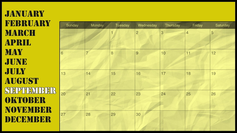 paper, 2015, 1080P, calendar, April