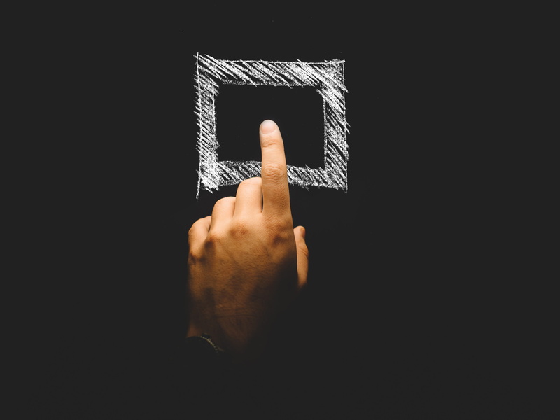 men, black, black background, one person, finger, support, hand, gesturing, digital composite, studio shot, Rectangle, communication, holding, touch, human body part