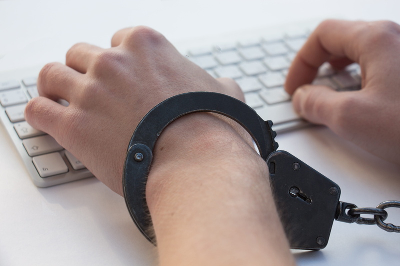 wireless technology, computer Keyboard, excitement, human Finger, white, typing, one man only, computer equipment, hands in handcuffs, gambling, finger
