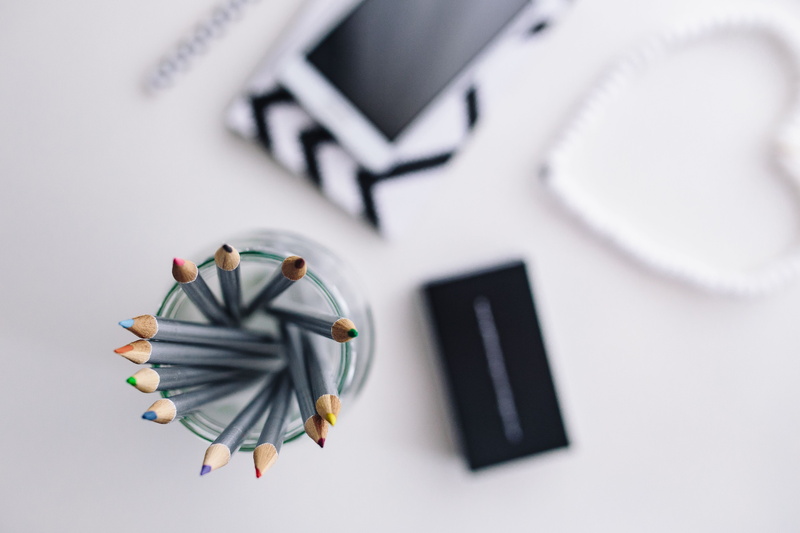 pencils, close-up, coffee, creativity, business, black, no people, table, cup of coffee, technology, pen, notebook, mobile phone, writing instrument, architecture
