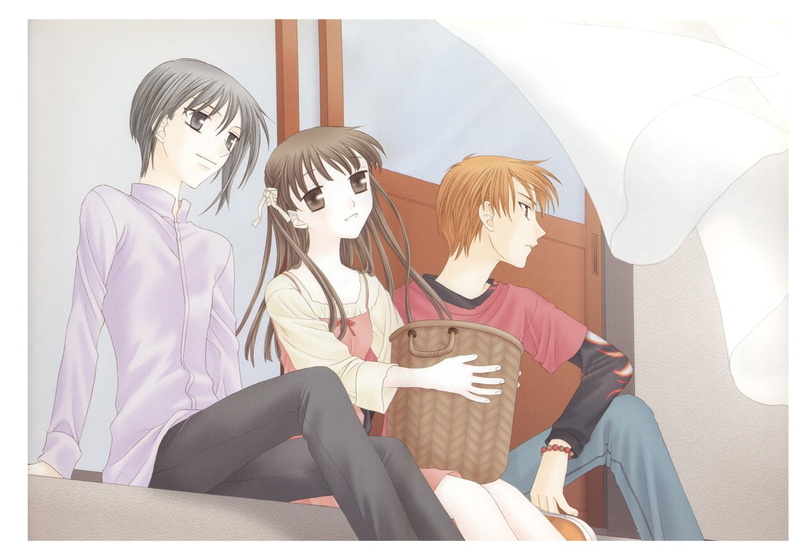 Anime, Kyo Sohma, Fruits Basket, Tohru Honda, 720P, Yuki Sohma