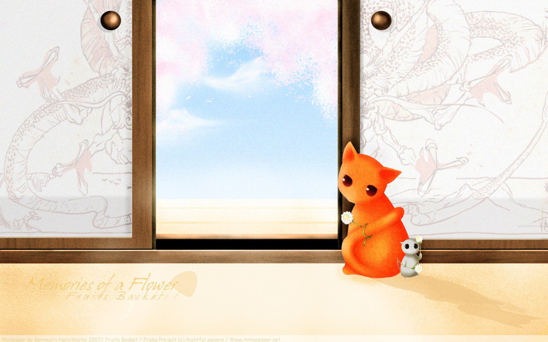Cat, 1080P, Rat, Anime, Kyo Sohma, Yuki Sohma, Fruits Basket