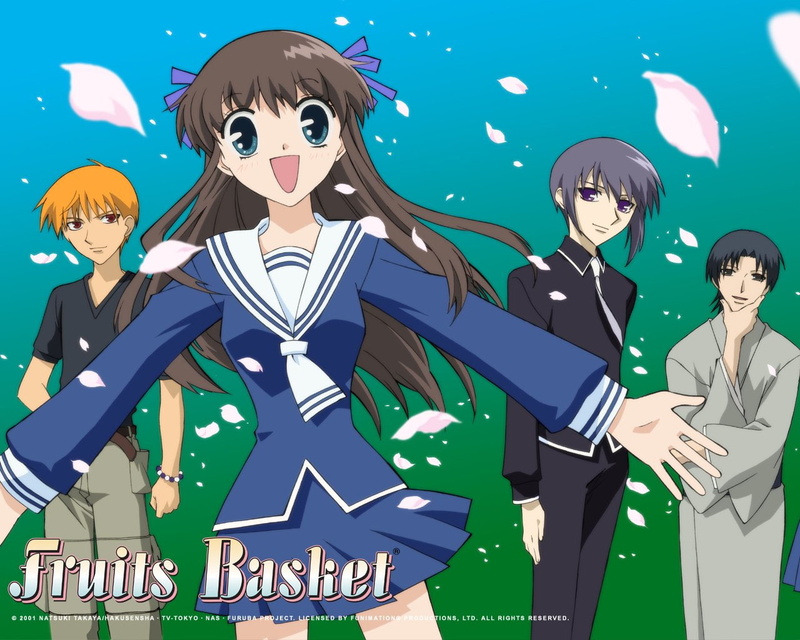 Fruits Basket, Kyo Sohma, Tohru Honda, 720P, Yuki Sohma, Anime, Shigure Sohma