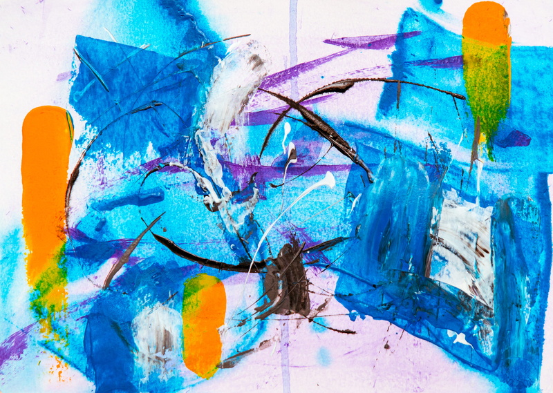 full frame, textured effect, stain, art, wall art, blue, colorful, spray, painting, acrylic paint, graffiti, 4K, messy, modern art, expressionism, painted image