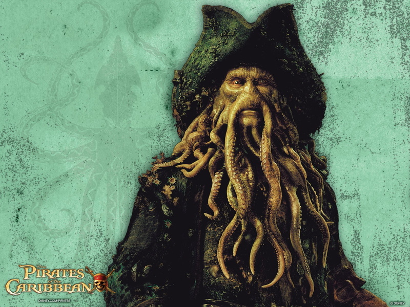 pirates, 720P, davy, nighy, bill, jones, tentacles, movies, caribbean