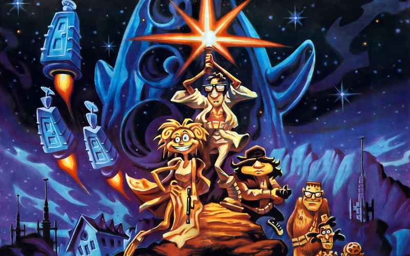 Day of the Tentacle, Lucasarts, Star Wars, parody, 1080P