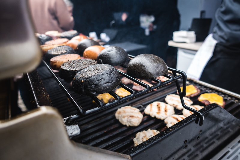 smoke - physical structure, grilling, freshness, people, barbecue, meal, food, cooking, black, grilled, squid, fire, ink, fire - Natural Phenomenon, barbecue Grill