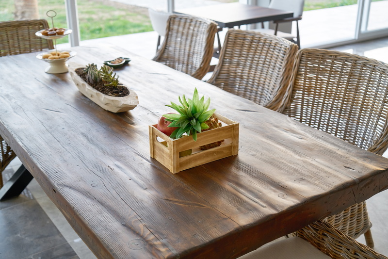 background, brown, wood, wood-fibre boards, still life, plant, seat, container, high angle view, basket, room, table, wood - material, herb, decoration
