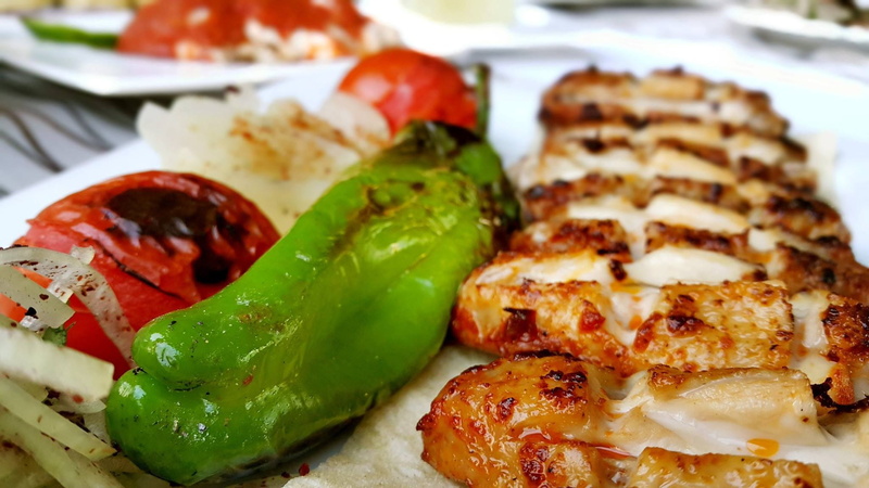 indoors, fruit, indulgence, vegetable, presentation kebab, still life, pizza, plate, menu photos, ready-to-eat, serving size, food pictures, Grill, food sample